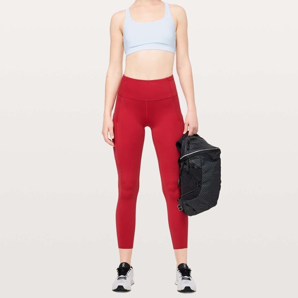 Lululemon Fast & Free 7/8 Tight II *Non-Reflective Nulux 25"